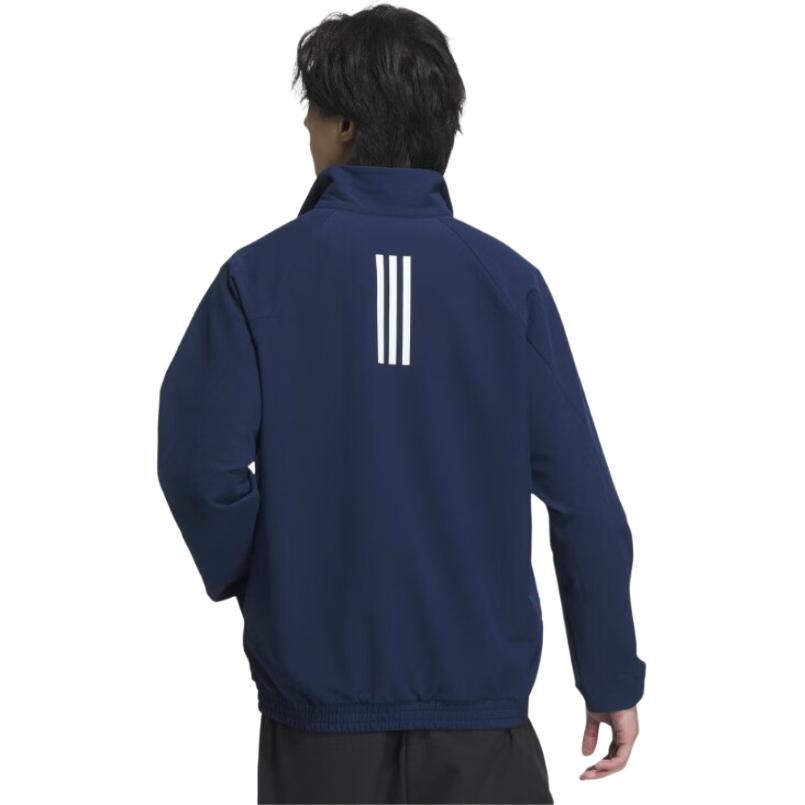 Куртка мужская Adidas студенческая, темно-синий — фото 2