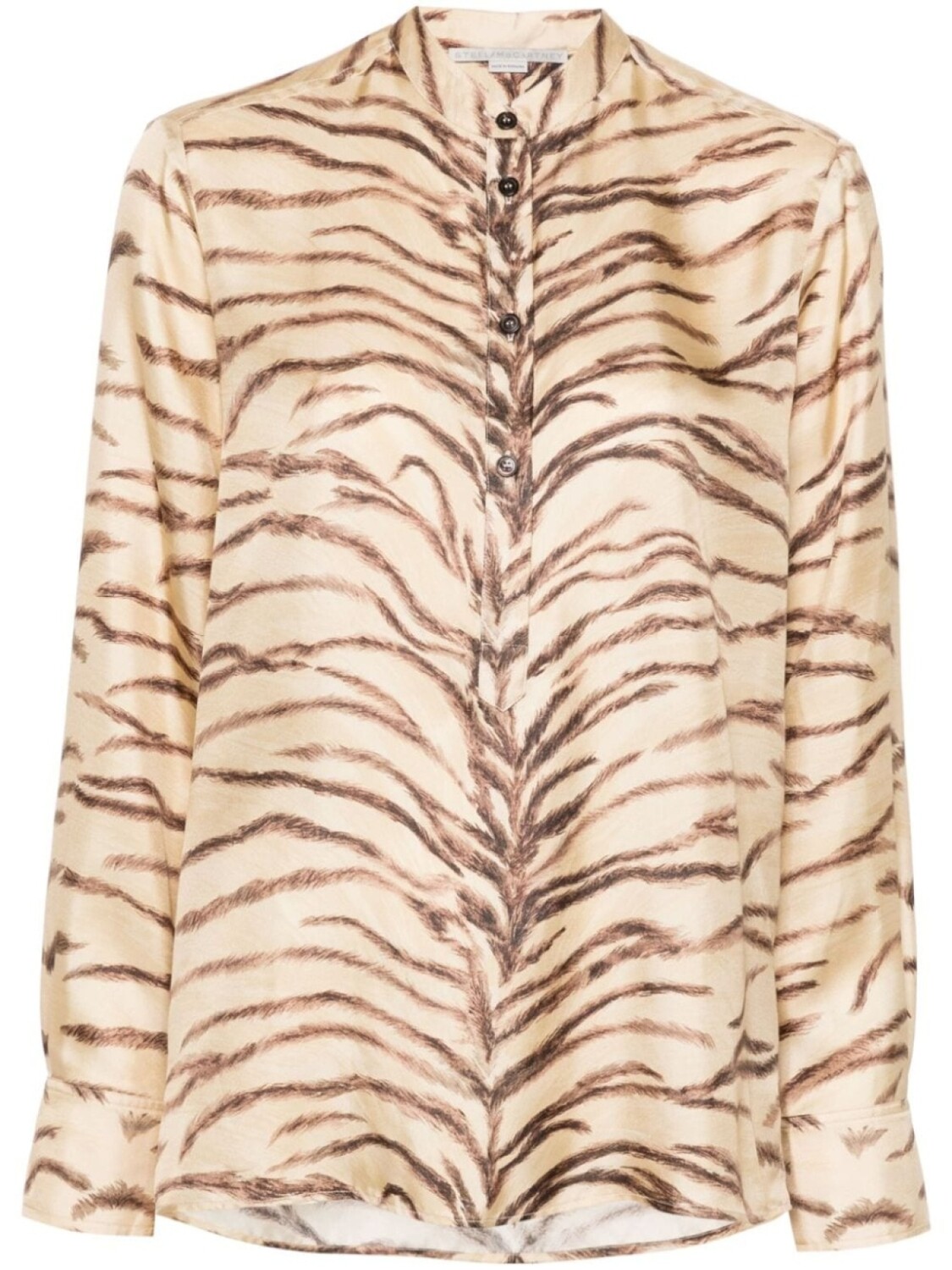 

Stella McCartney рубашка с принтом, нейтральный цвет