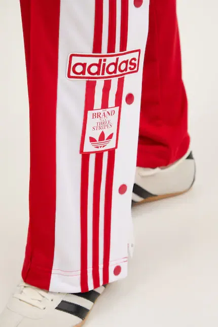 Спортивные штаны Adibreak Adidas Originals, красный — фото 4