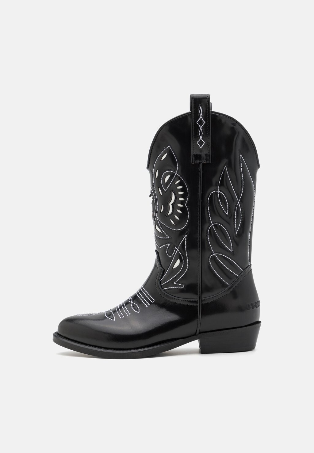 

Ковбойские/байкерские ботинки по щиколотку UNISEX Dsquared2, черный