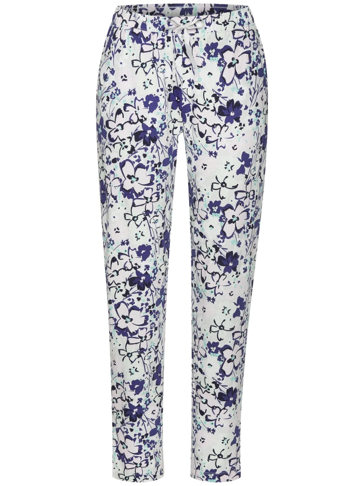 

Пижамные брюки серо-розового цвета с цветочным принтом s.Oliver