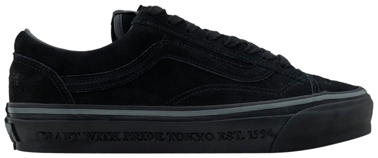 

Кроссовки Vans Neighborhood x Old Skool 36 'Black', черный