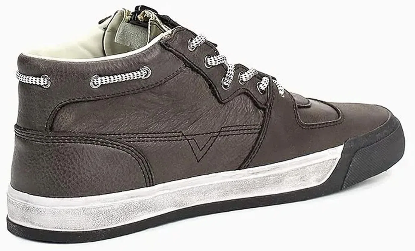 Мужские кроссовки Diesel GRINDD S-GRINDD MID ZIP, черный — фото 2