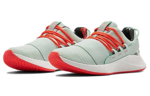 Кроссовки charged breathe fn print blue/orange Under Armour, белый — фото 3