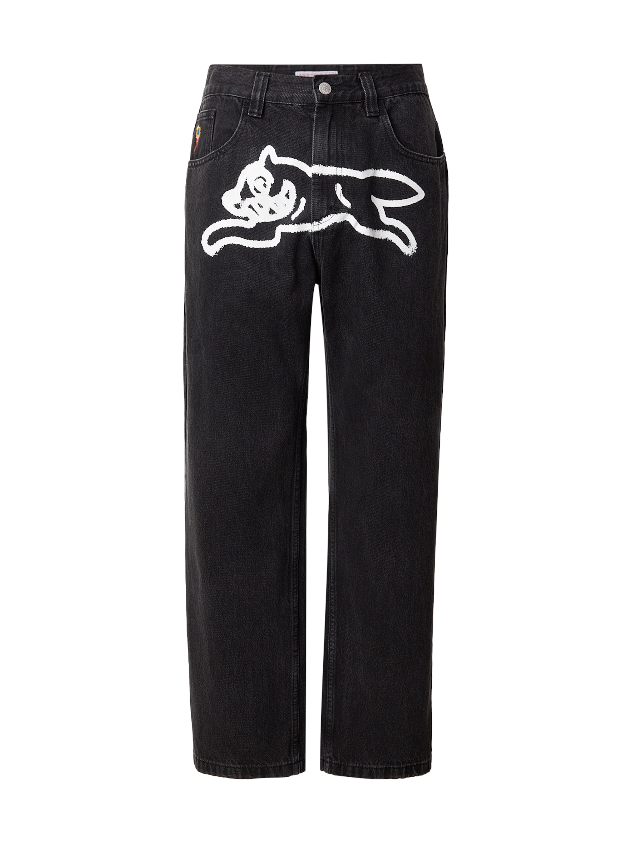 

Billionaire Boys Club Джинсы свободного кроя 'Ice Cream' в черном цвете