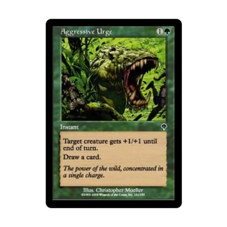 

CCG Агрессивное побуждение (С), MTG - Invasion