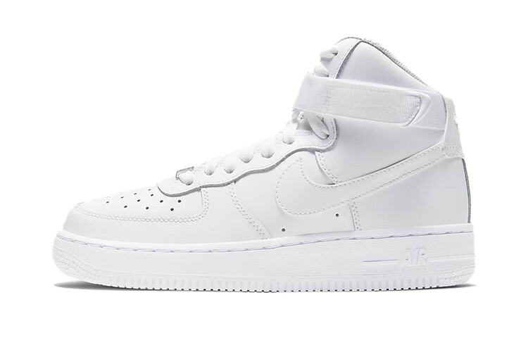 

Кроссовки Nike Air Force 1 High LE Triple White GS