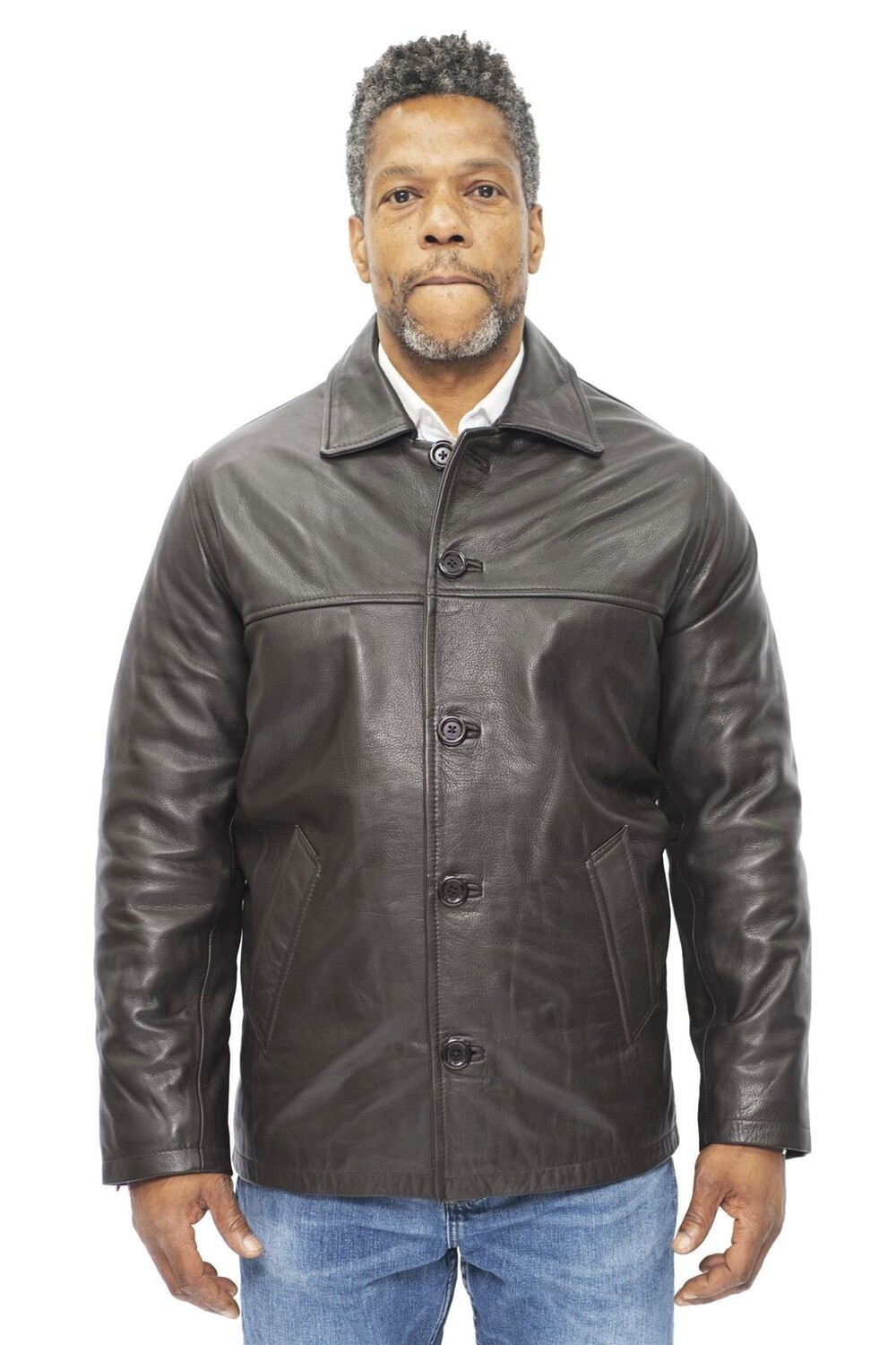 

Куртка-коробочка из воловьей кожи-Mendoza Infinity Leather, коричневый