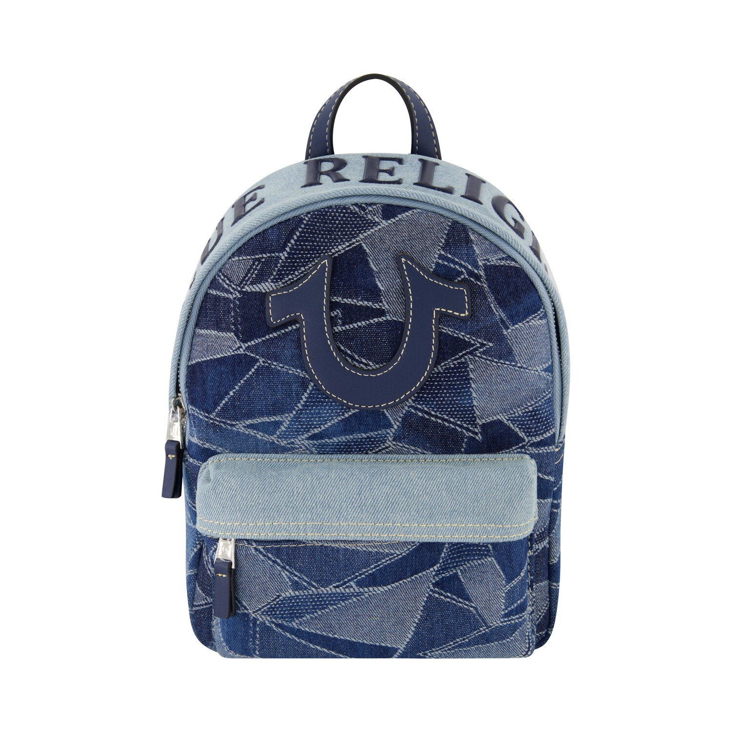 

Джинсовый мини-рюкзак с логотипом True Religion, цвет Denim Sky