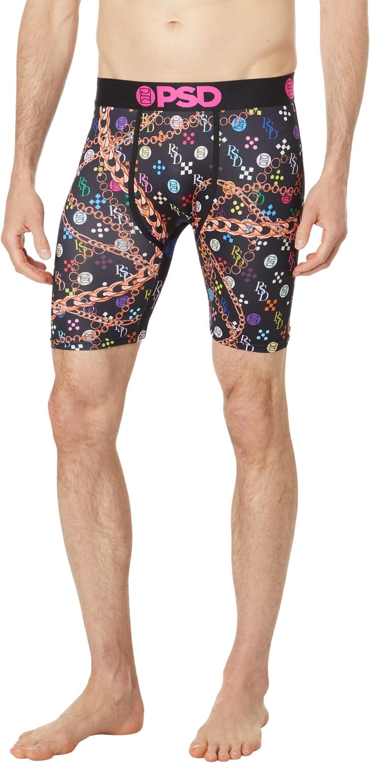 

Боксеры PSD Boxer Brief, цвет Black/PSD Multi Luxe
