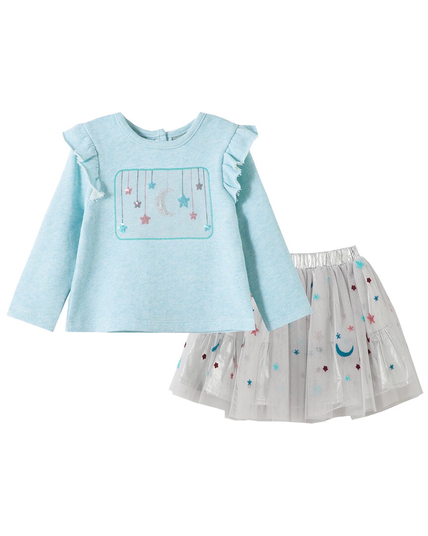 

Комплект юбок Peek Kids Ophelia Moon & Stars, зеленый