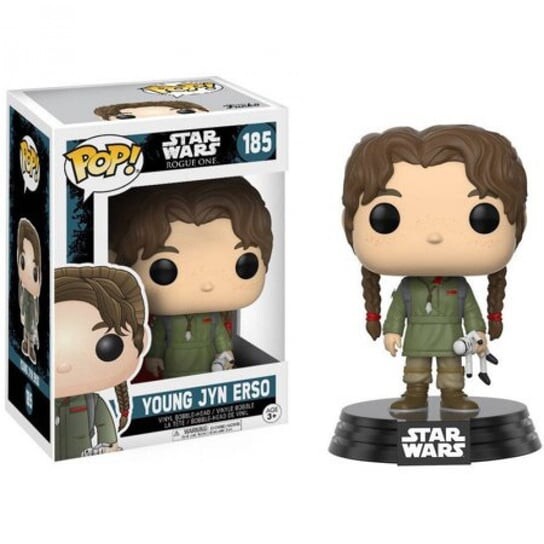 

Funko POP! Звездные войны, коллекционная фигурка, Янг Джин Эрсо, 185 лет.