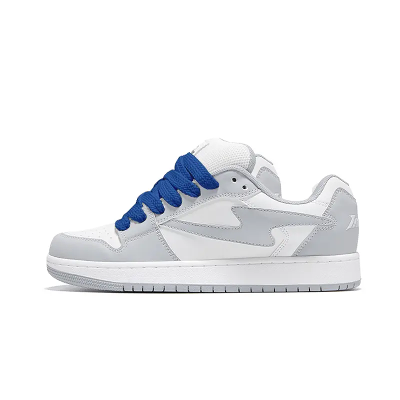 

Износостойкие, легкие и дышащие низкие скейтбордистские кроссовки унисекс Tinmuu, space серый синий shoelace