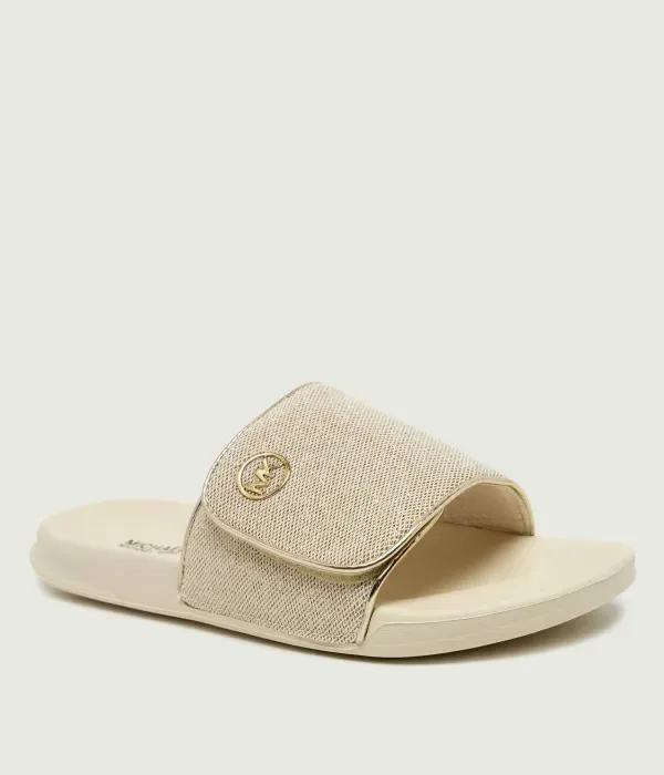 Тапочки Джетт Дарби Michael Kors Kids, экрю