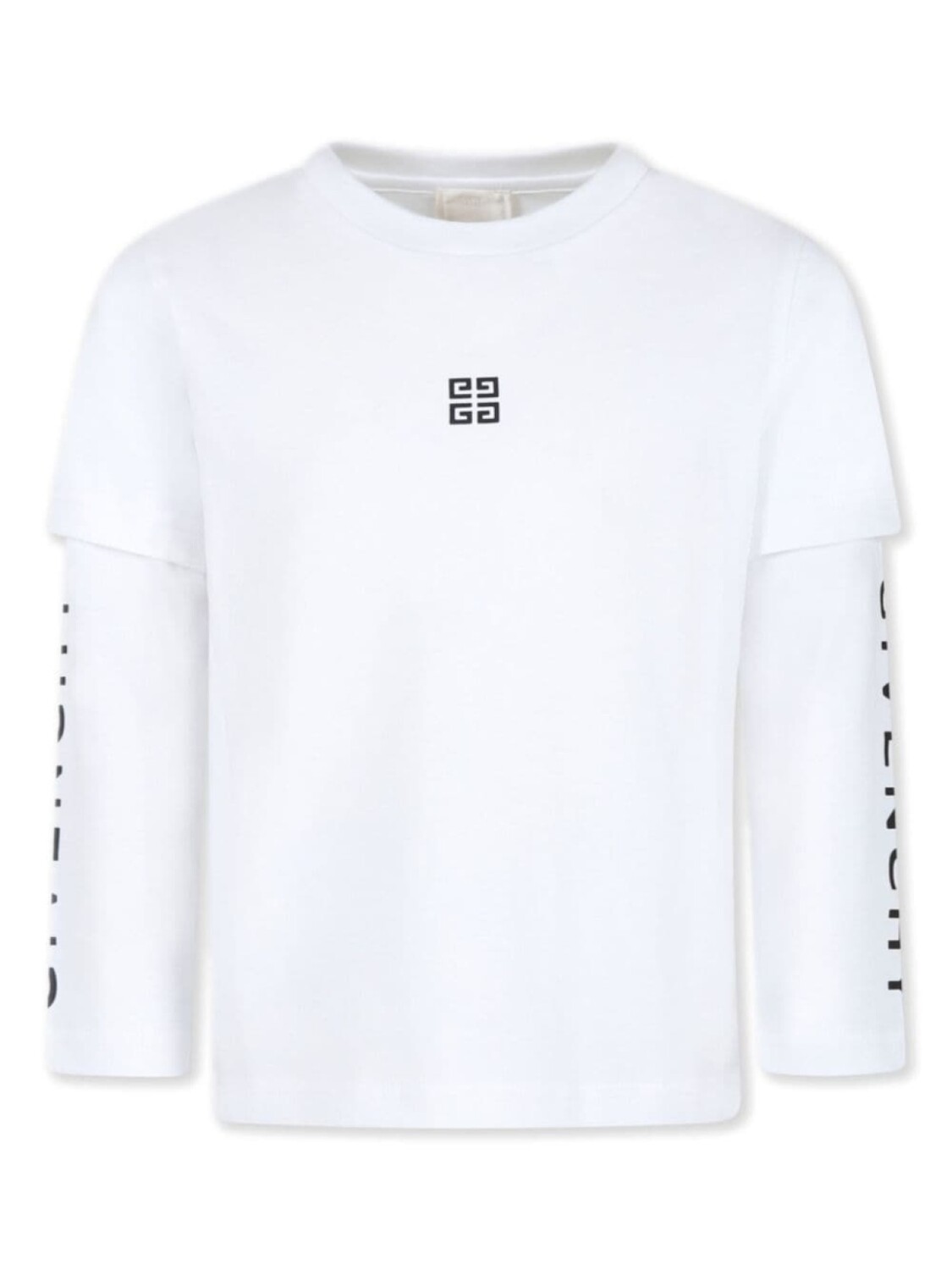 

Givenchy Kids футболка из органического хлопка с логотипом, белый