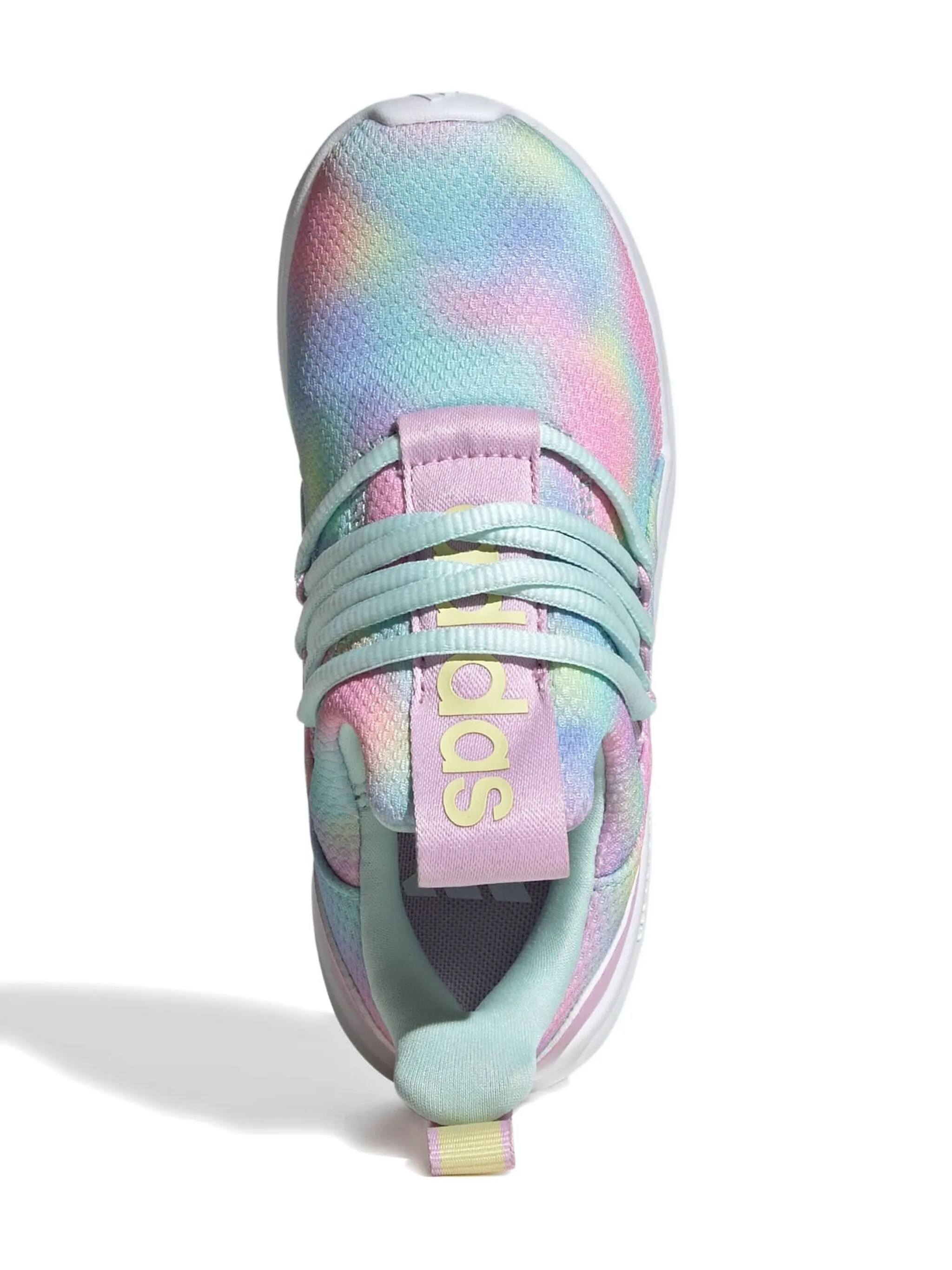Кроссовки Lite Racer Adapt 7.0 Bliss Lilac/Halo Mint/Powder Adidas Kids, синий — фото 4