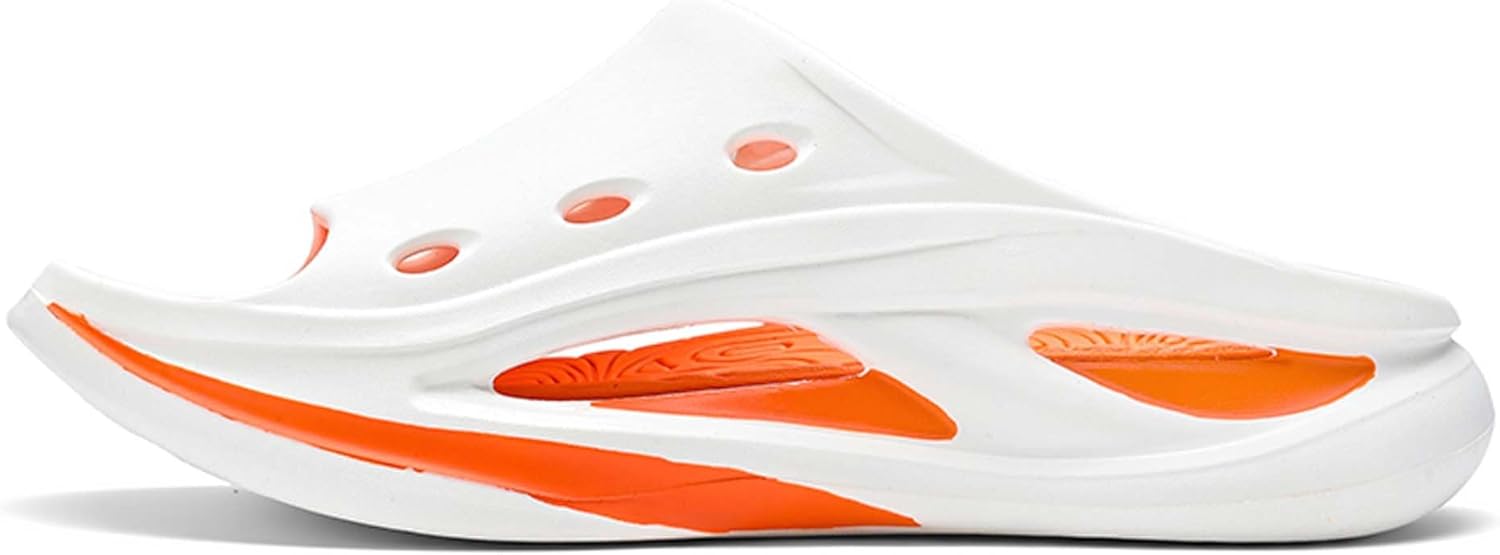 

Мужские и женские семейные туфли с толстой подошвой с ощущением «какашки», большого размера, с протекающими шлепанцами для душа Generic, белый