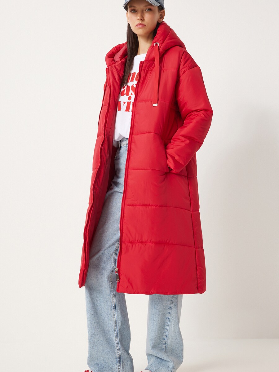 

Пальто межсезонное Happiness İstanbul, красный