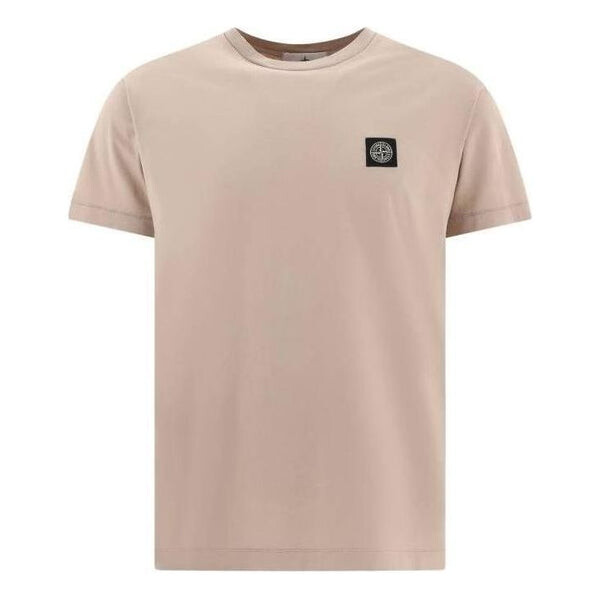 

Футболка logo patch t-shirt 'dove grey' Stone Island, серый