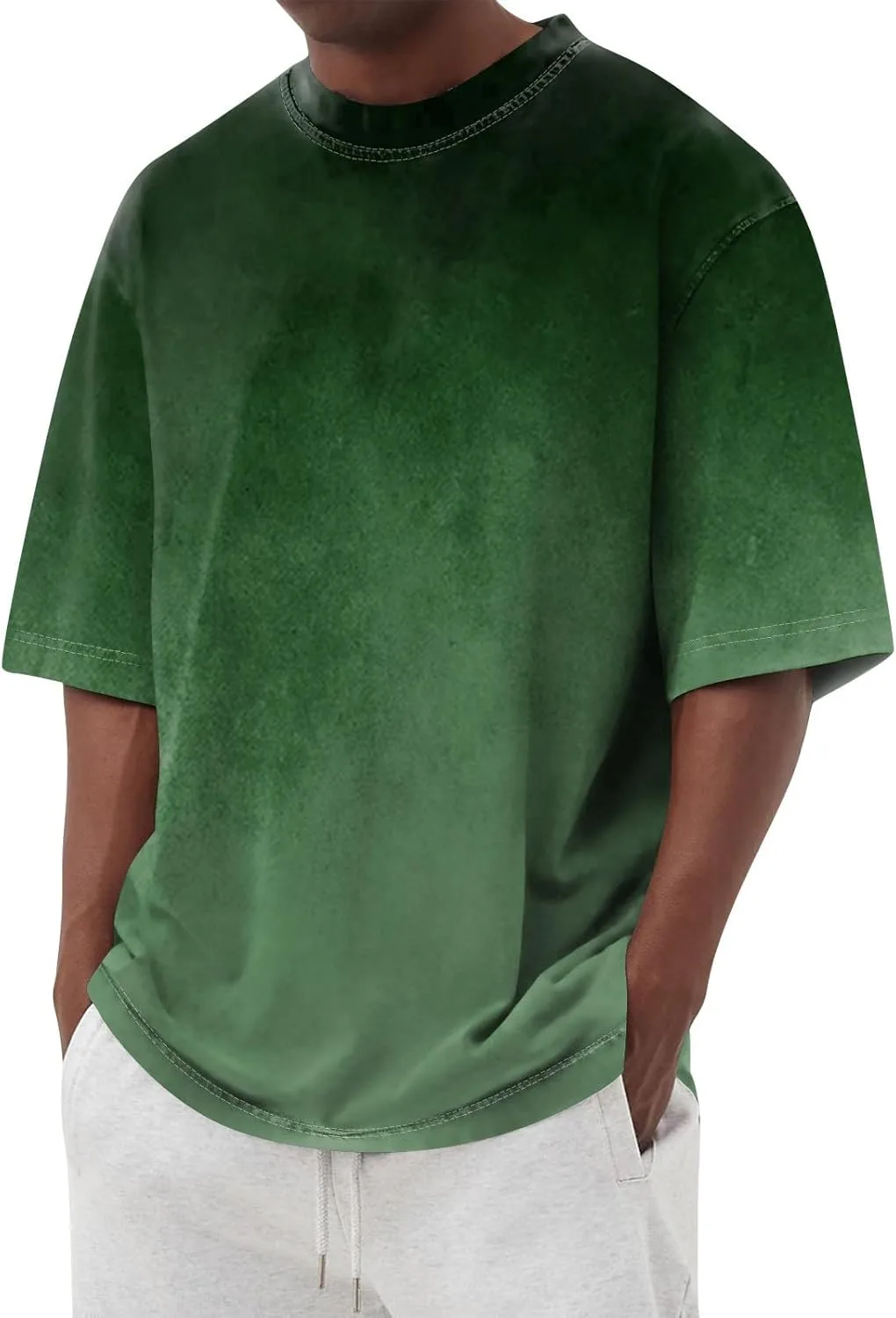 

Футболка RTRDE с градиентным принтом, короткий рукав, размеры S-4XL