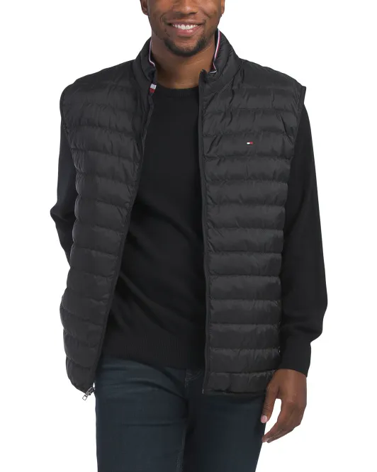 

Складной жилет премиум-класса Tommy Hilfiger, цвет Dark Sable