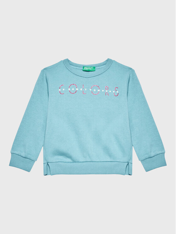 

Толстовка стандартного кроя United Colors Of Benetton, синий
