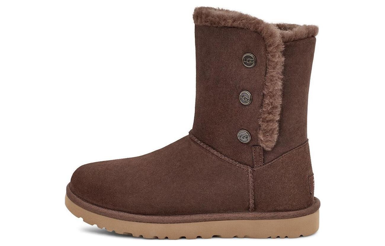 Сапоги зимние женские UGG, темно-коричневый