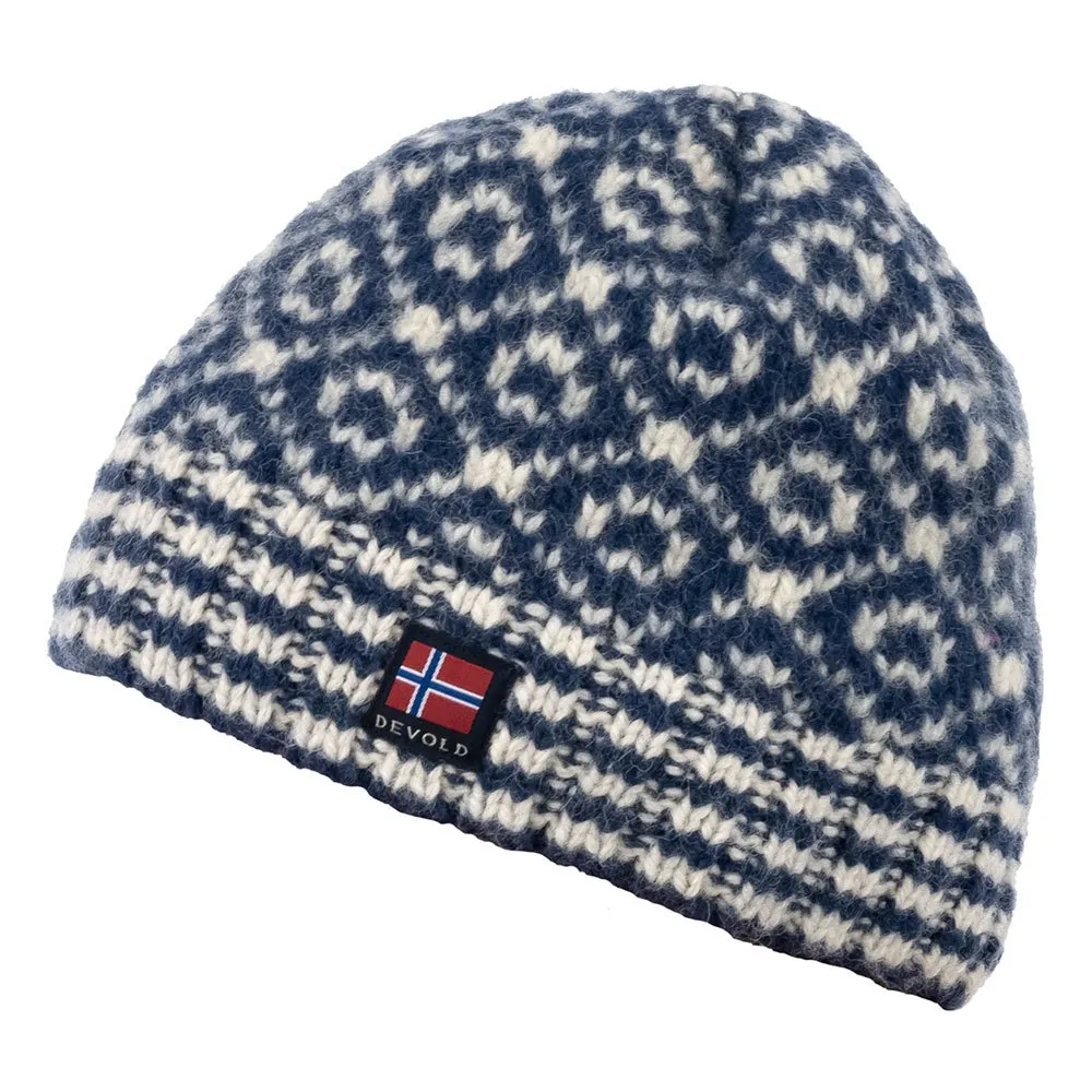 

Шапка DEVOLD OF NORWAY Svalbard Wool, синий