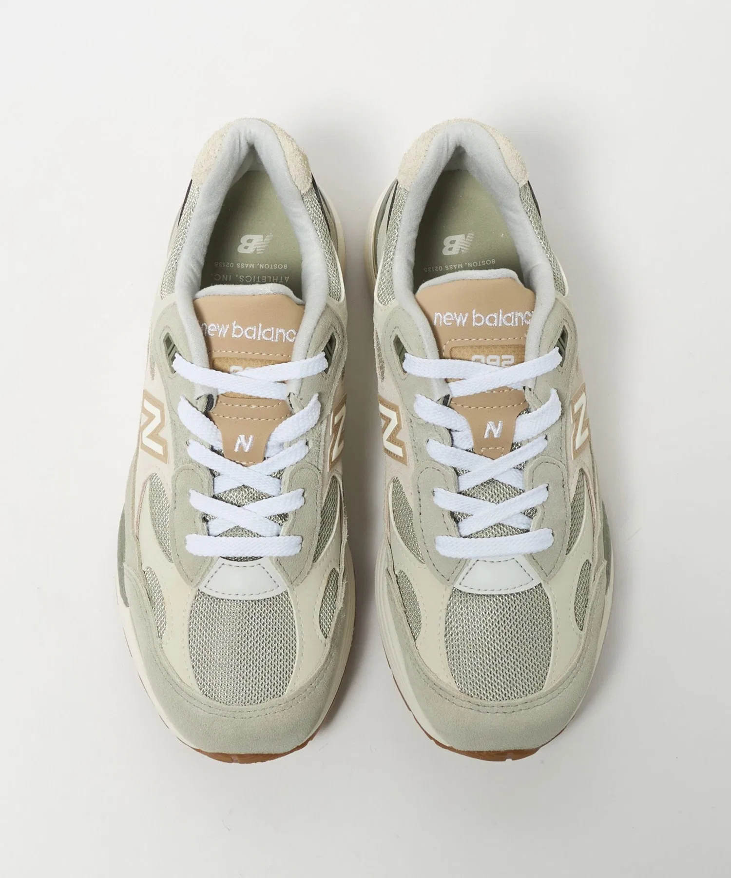 Мужские кроссовки New Balance U992720 серые — фото 3