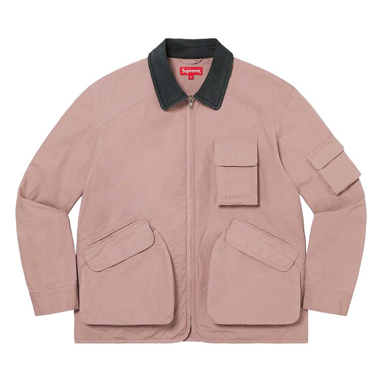 

Куртка Supreme Cotton Utility Jacket 'Dusty Lilac', фиолетовый