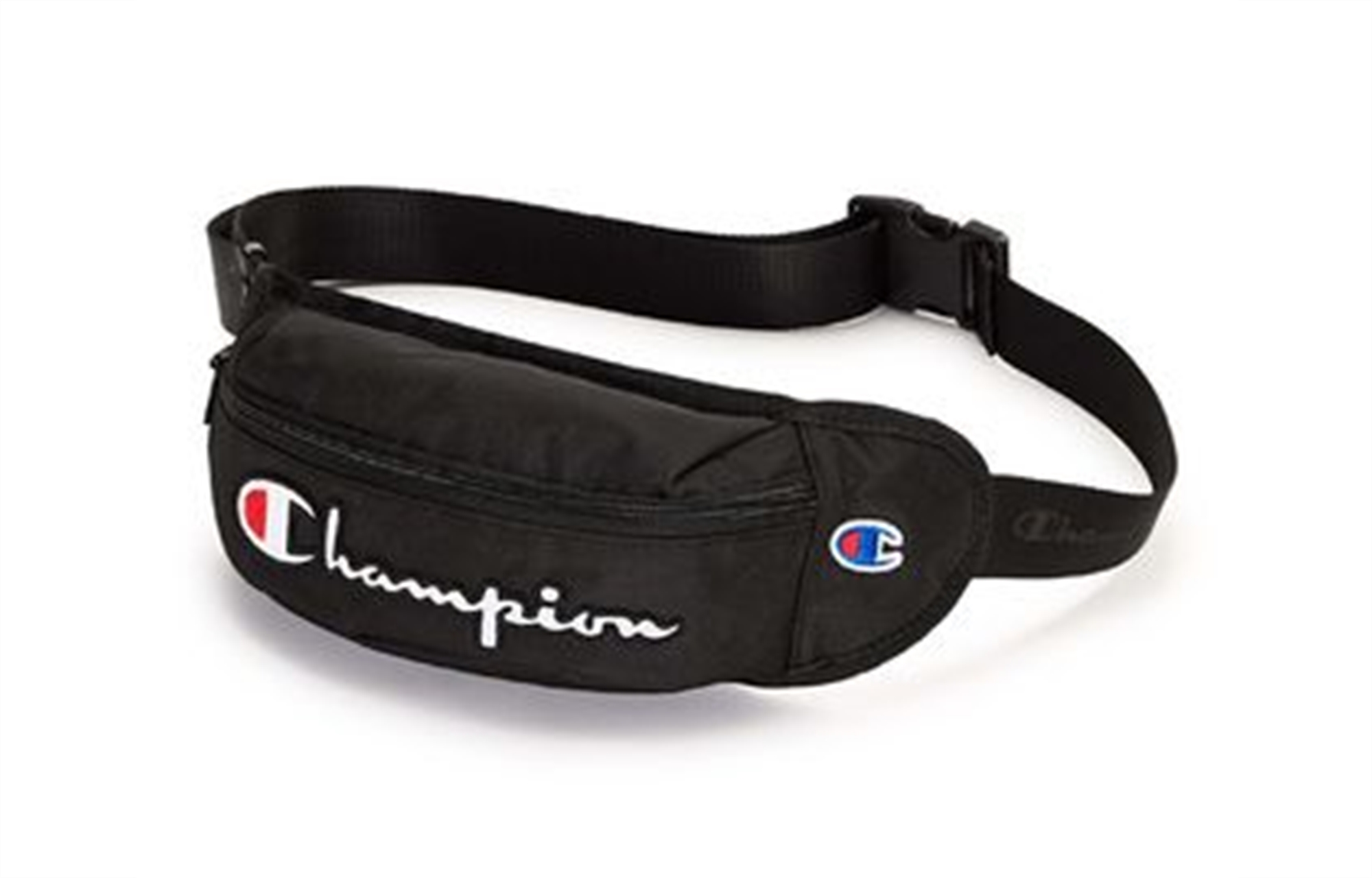 

Полиэстеровый поясной рюкзак, фанни-пак Regular Unisex черный Champion, черный