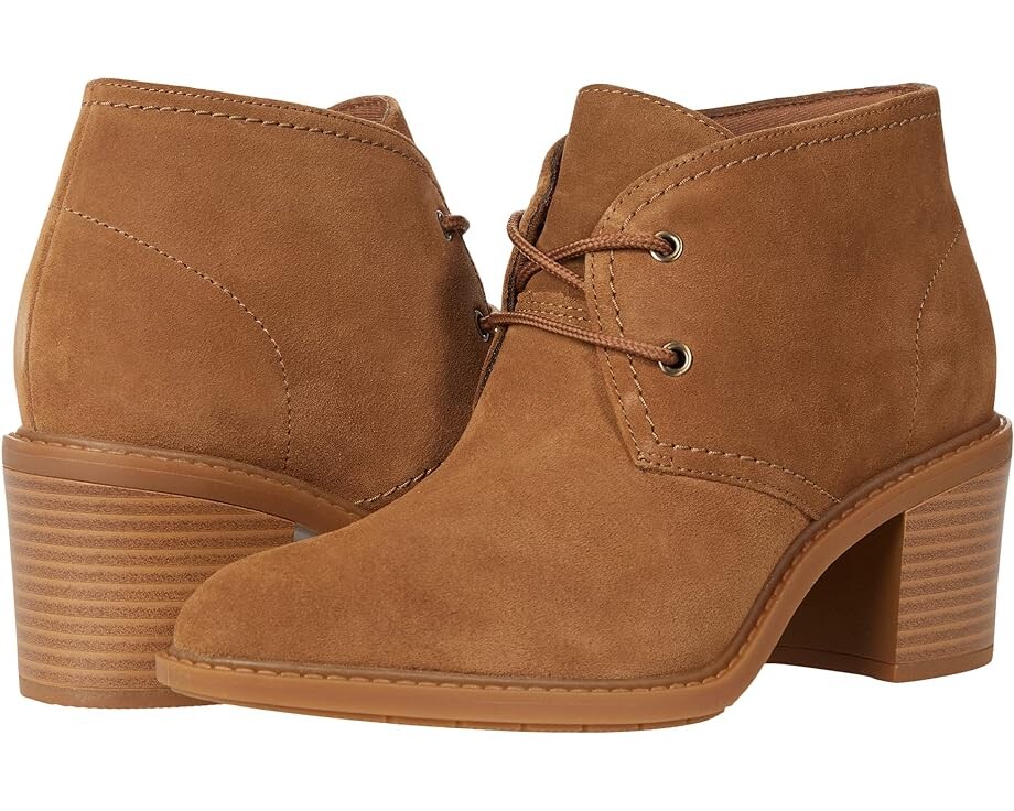 

Ботинки Clarks Scene Lace Boot, цвет Dark Khaki Suede