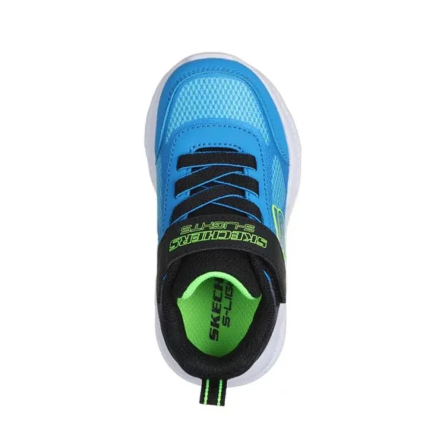 Кроссовки Skechers Meteor-Lights-Krendo, синие, повседневная обувь, NIN1293 — фото 4