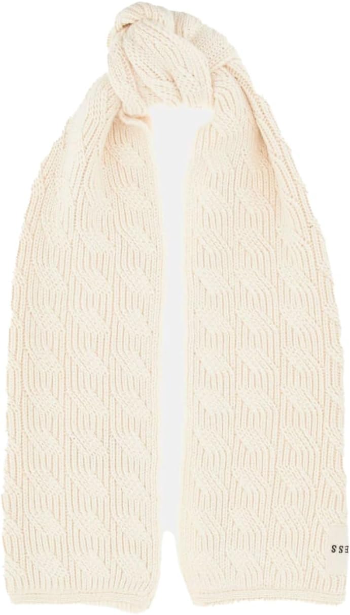 

GUESS шарф из экологичной шерстяной смеси с косой вязкой, Quicksand