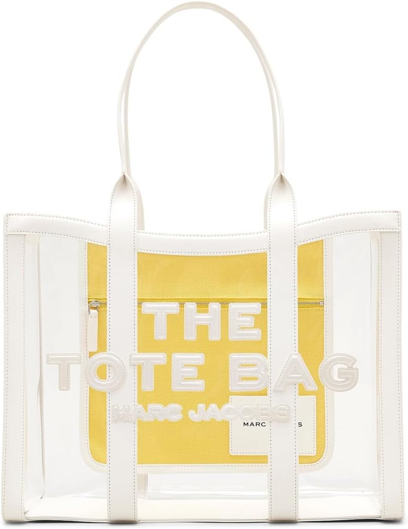 

Сумка-тоут Marc Jacobs The Clear Large Tote Bag, белый