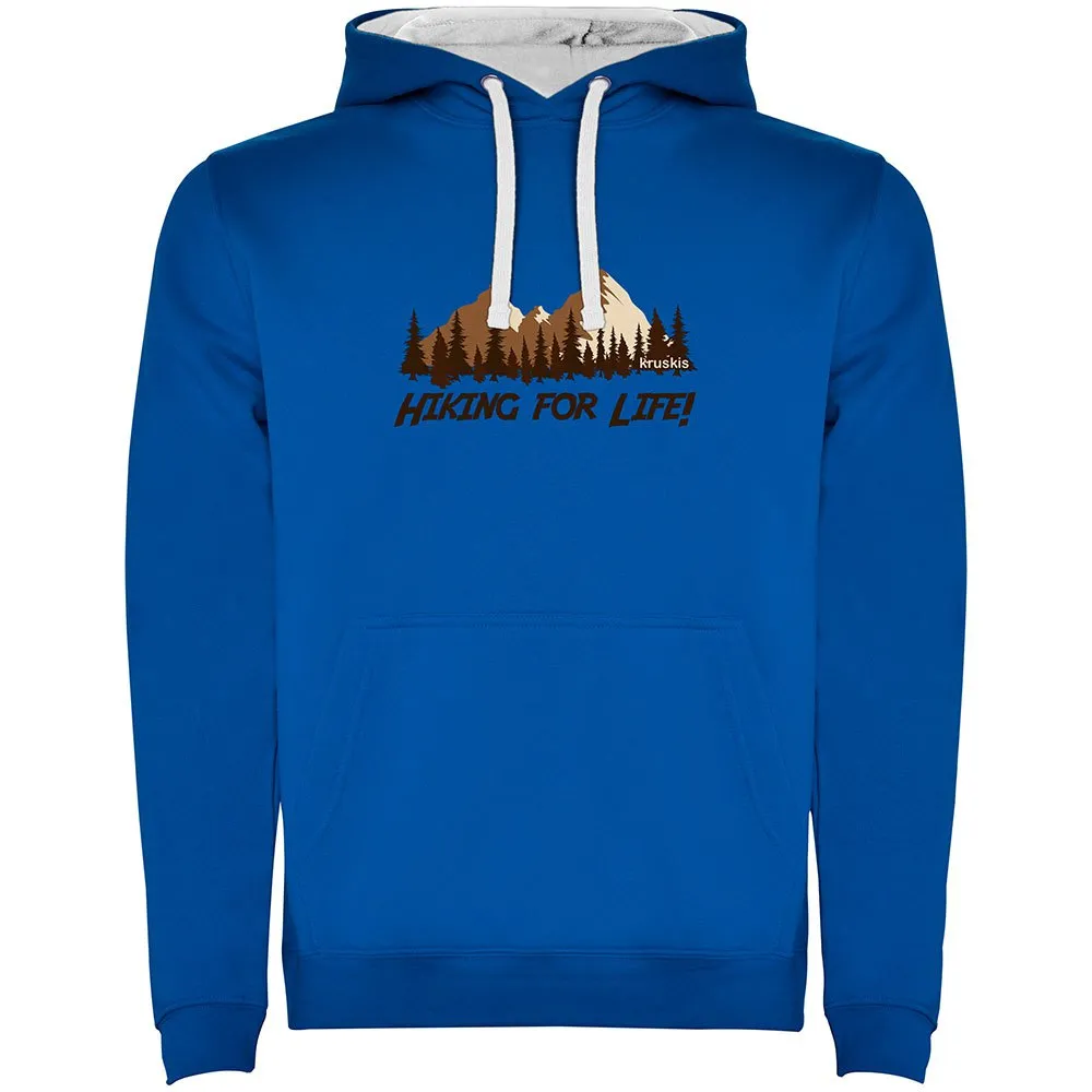 

Худи Kruskis Hiking For Life Two-Colour, синий