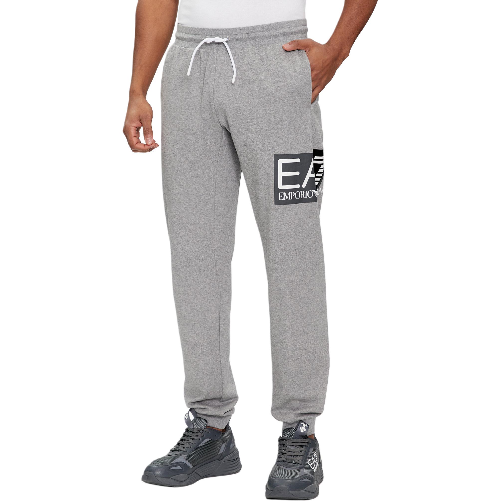 

EA7 Вязаные спортивные штаны мужские EMPORIO ARMANI, серый