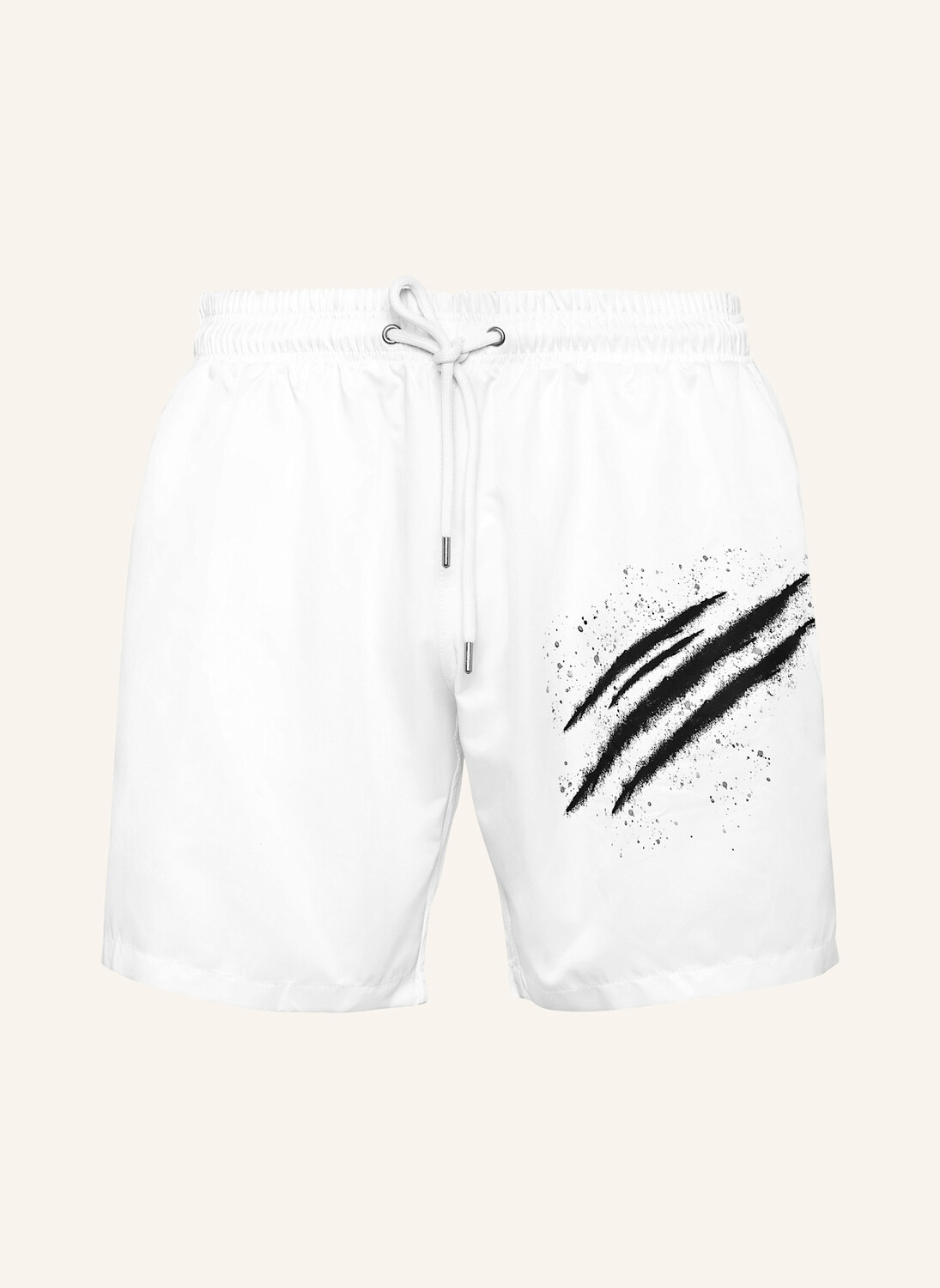 

Плавки PLEIN SPORT, белый/черный