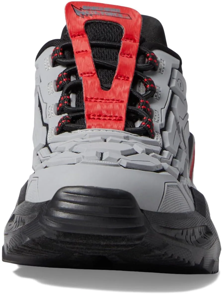 Кроссовки Skechers Unisex-Child Skech-Bots - Orbitron, серый/черный — фото 4