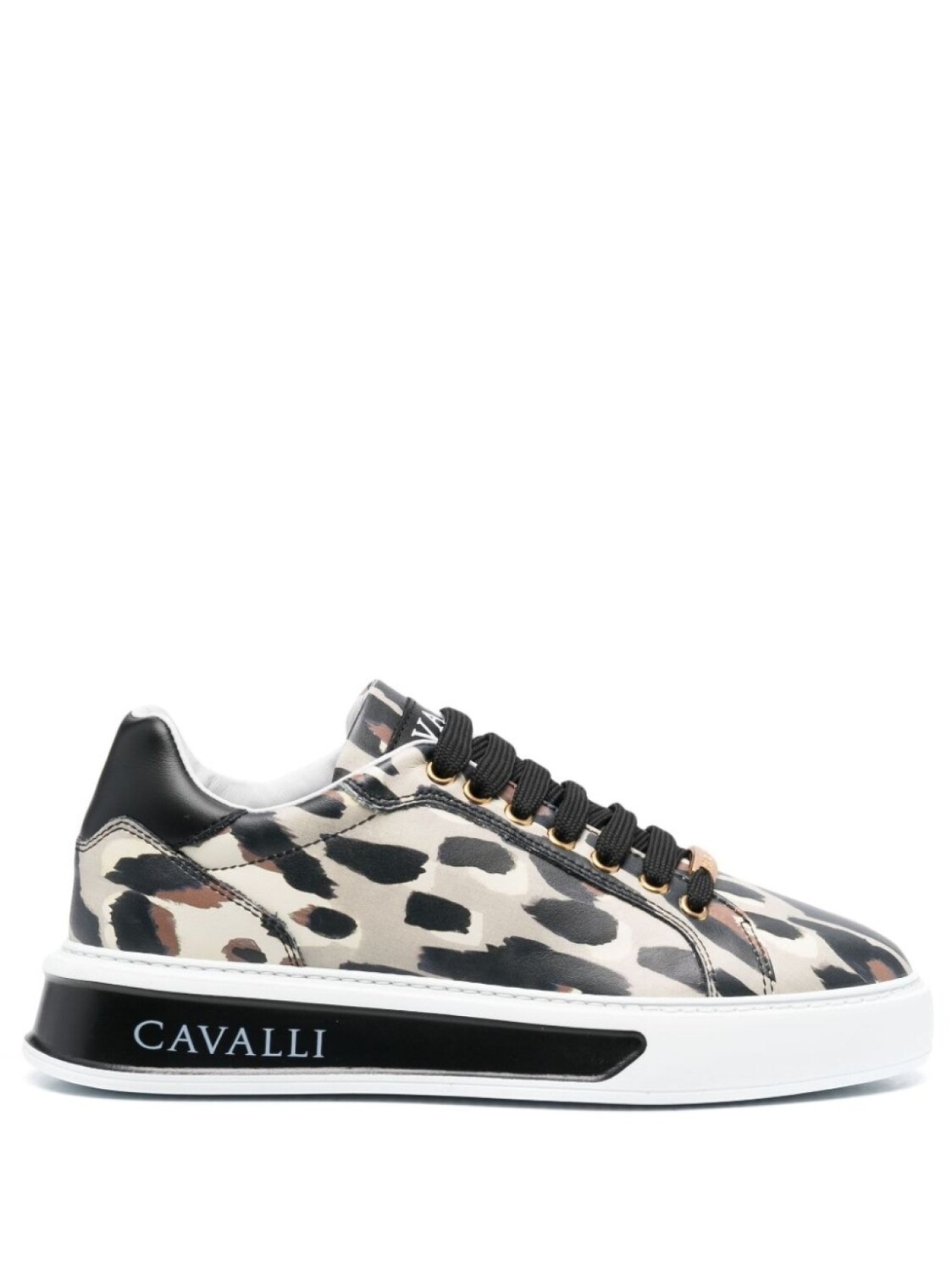 

Roberto Cavalli кроссовки с леопардовым принтом, нейтральный цвет, Коричневый, Roberto Cavalli кроссовки с леопардовым принтом, нейтральный цвет