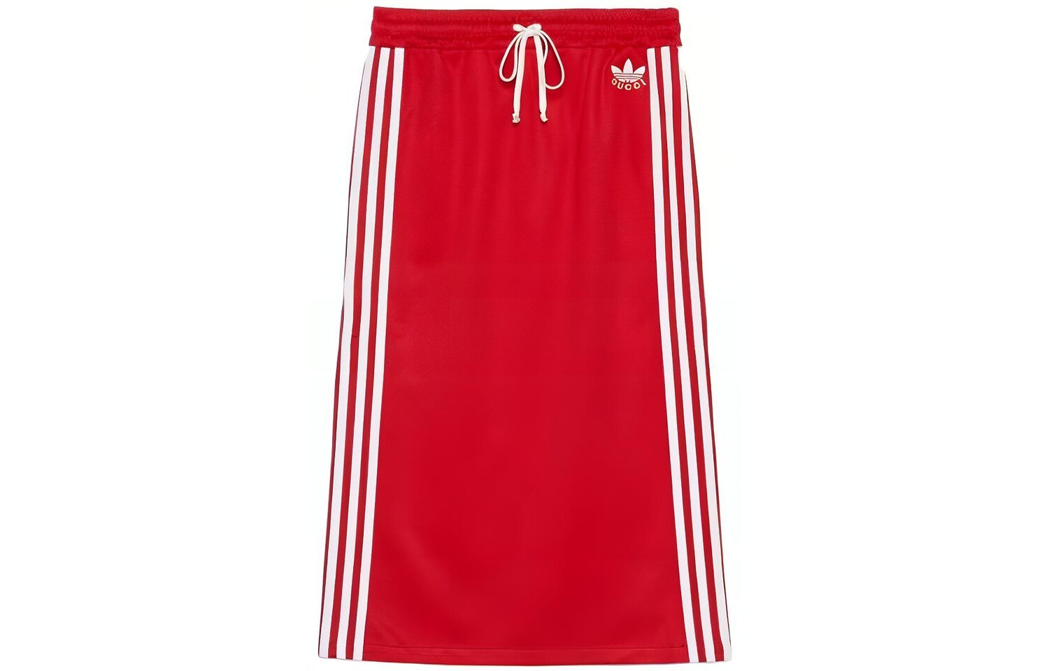 Юбка Adidas Originals X Gucci, длинная модель, красный