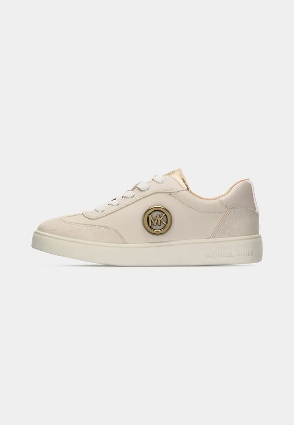 Кроссовки с подвесками jem scotty Michael Kors Kids, Vanilla/Pale Gold-Coloured Metallic — фото 2