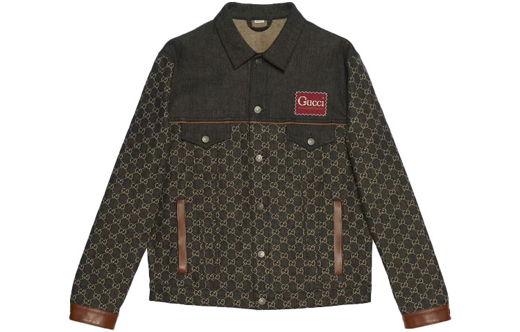 

Куртка мужская коричневая GUCCI, Коричневый, Куртка мужская коричневая GUCCI