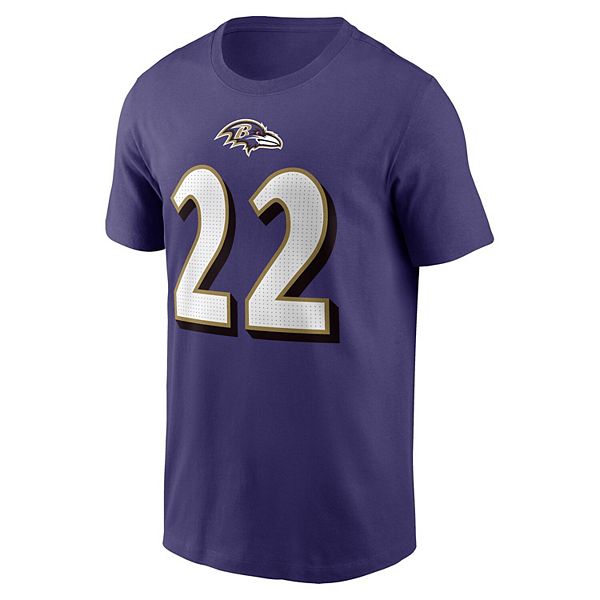 Футболка с именем и номером игрока Derrick Henry Baltimore Ravens Nike — фото 3