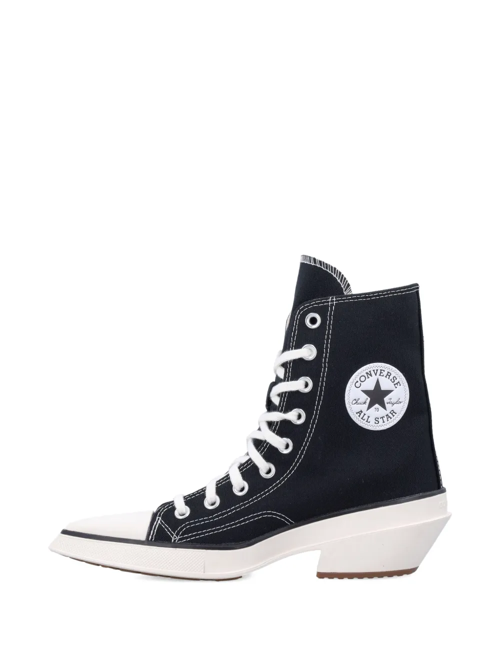 Кроссовки с острым носком Chuck 70 De Luxe Converse, черный — фото 4