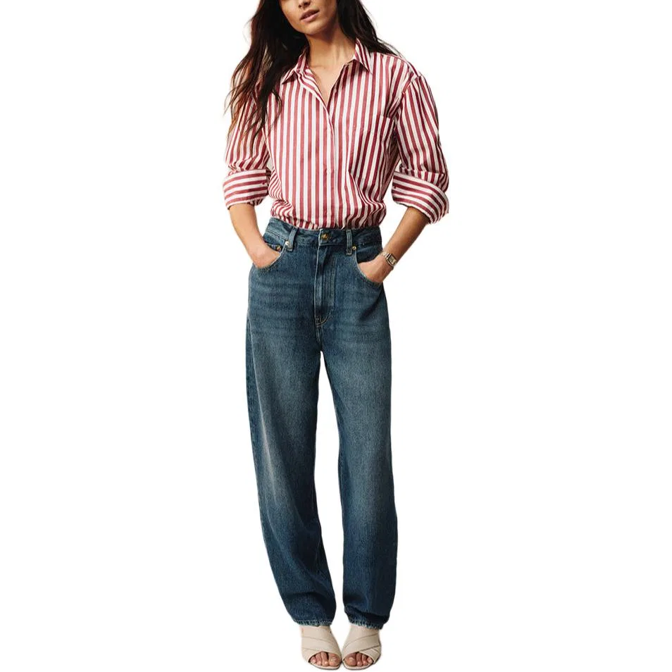 Джинсы женские Denim Blue 1A6 Moderate Tapered Pants Tommy Hilfiger