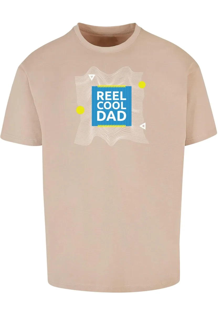 

Футболка Merchcode " Merchcode Men's Fathers Day - Футболка Reel Cool Dad Heavy Oversize", цвет Wet Sand
