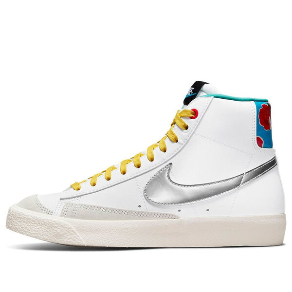 

Кроссовки blazer mid '77 'white vivid sulfur' Nike, белый