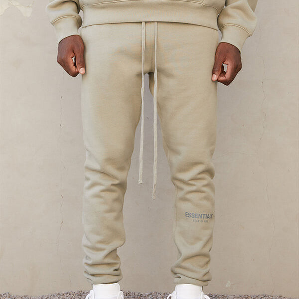 Брюки fw21 sweatpant 'pistachio' Fear Of God Essentials, зеленый — фото 4