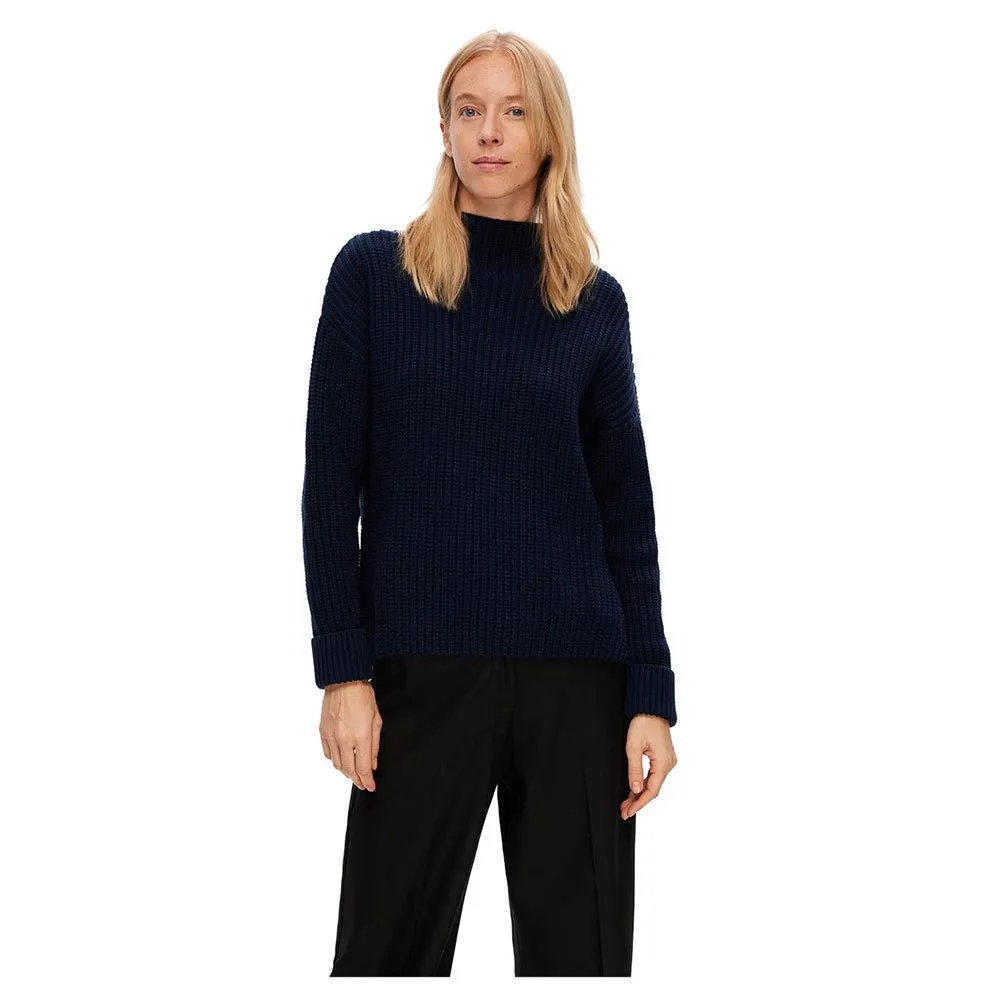 

Свитер Selected Selma Pullover, синий